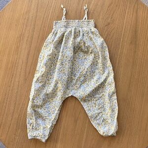 Ruby and Bloom Toddler Floral Jumpsuit